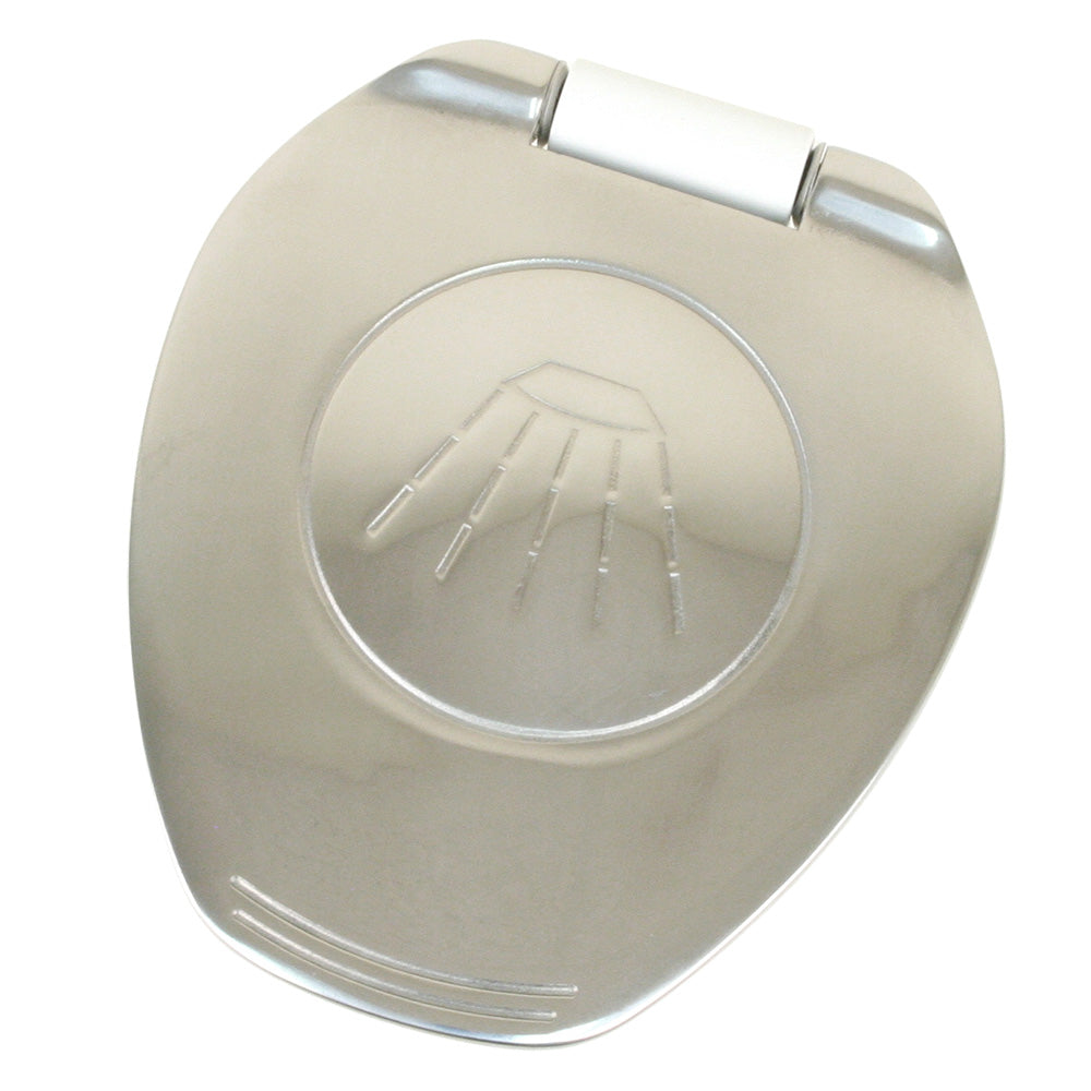 Scandvik White & SS Recessed Transom Shower Handle/Hose - Vertical/Horizontal Mount - 6' Hose - image 2