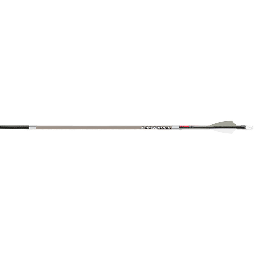 Carbon Express Maxima Red 6mm Stone Gray Arrows 400 6 pk.