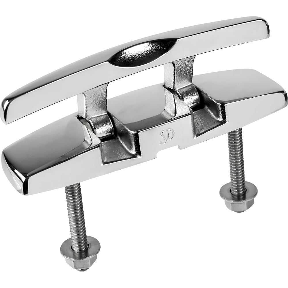 Sea-Dog 6" Rectangle SS Folding Cleat w/Hex Bolts - image 3