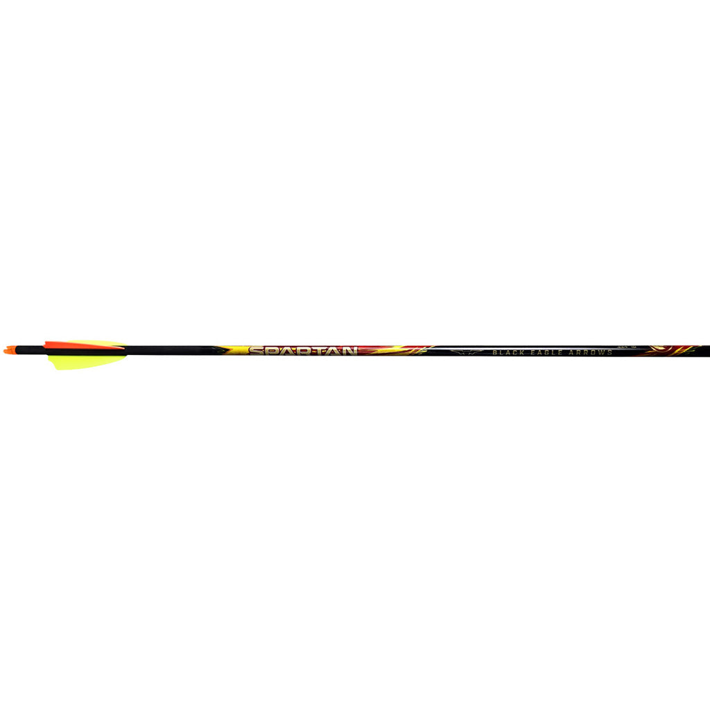 Black Eagle Spartan Arrows .001 350 2.5 in. Shield Cut 6 pk.