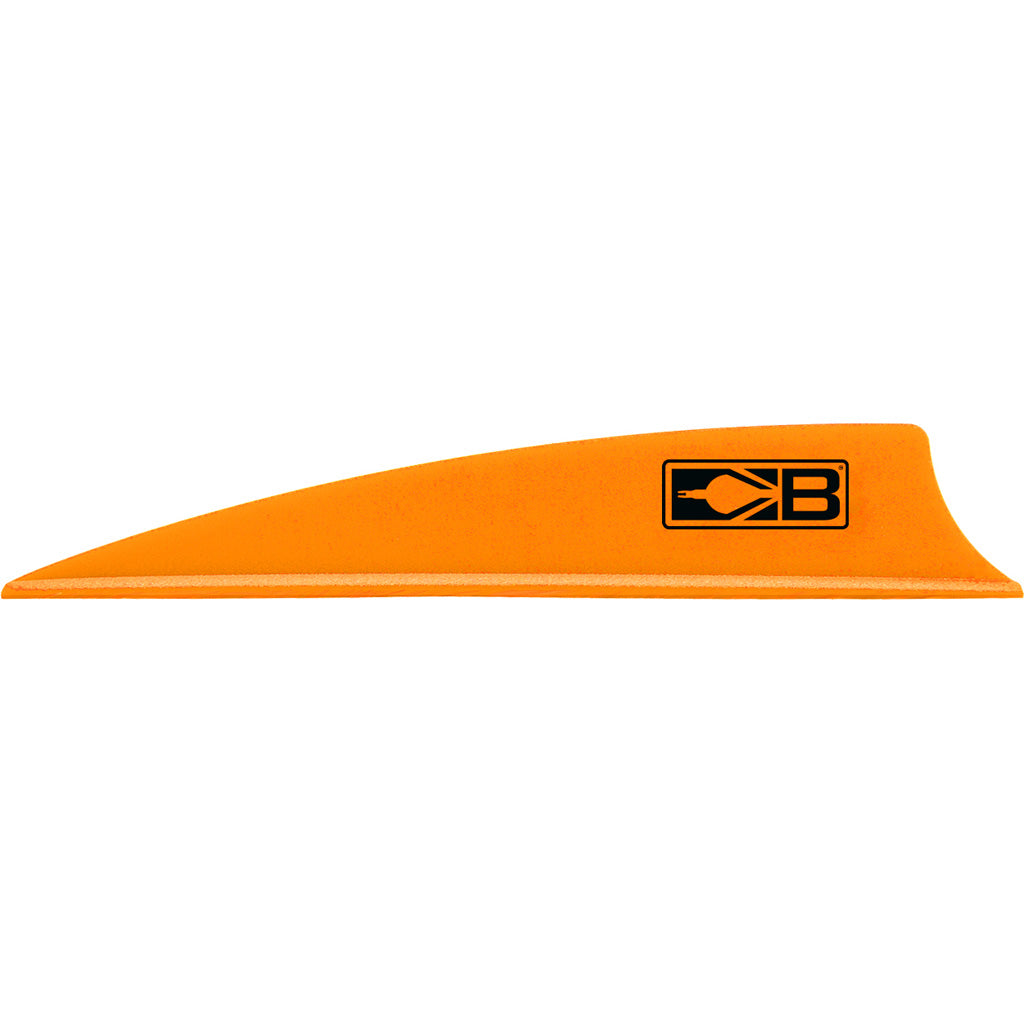 Bohning X3 Vanes Shield Cut 3 in. Neon Orange 36 pk.