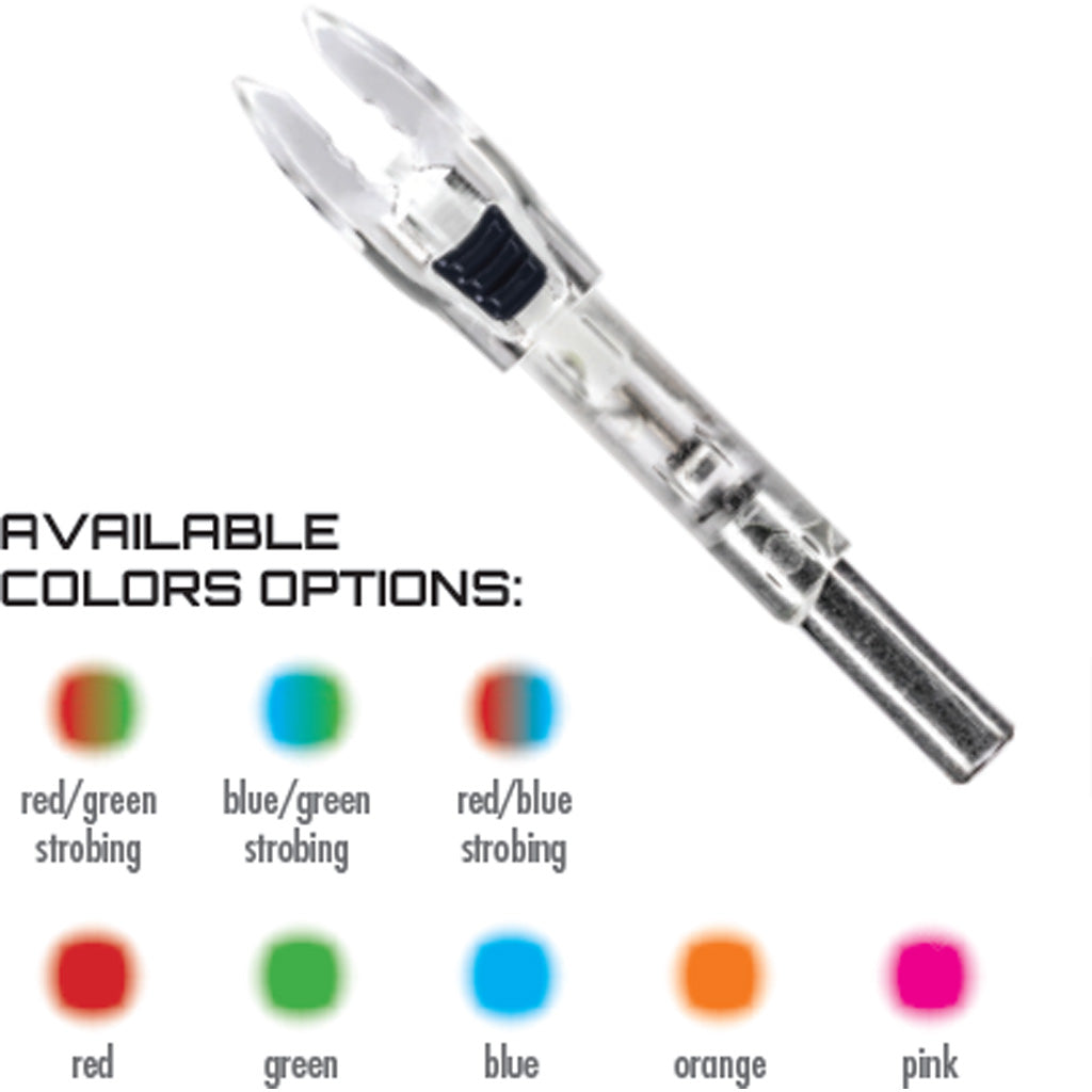 Nockturnal Shift FIT Lighted Nocks Pink 3 pk.