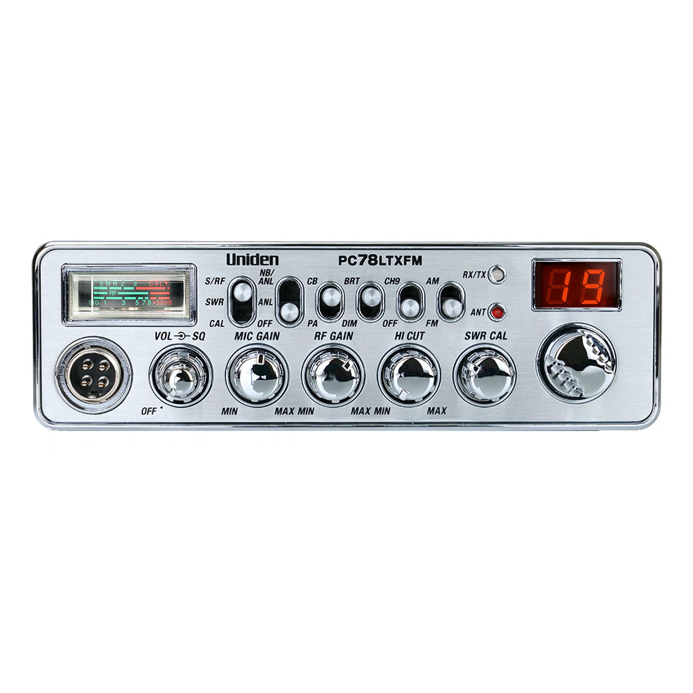 Uniden PC78LTXFM CB Radio w/AM/FM - image 2