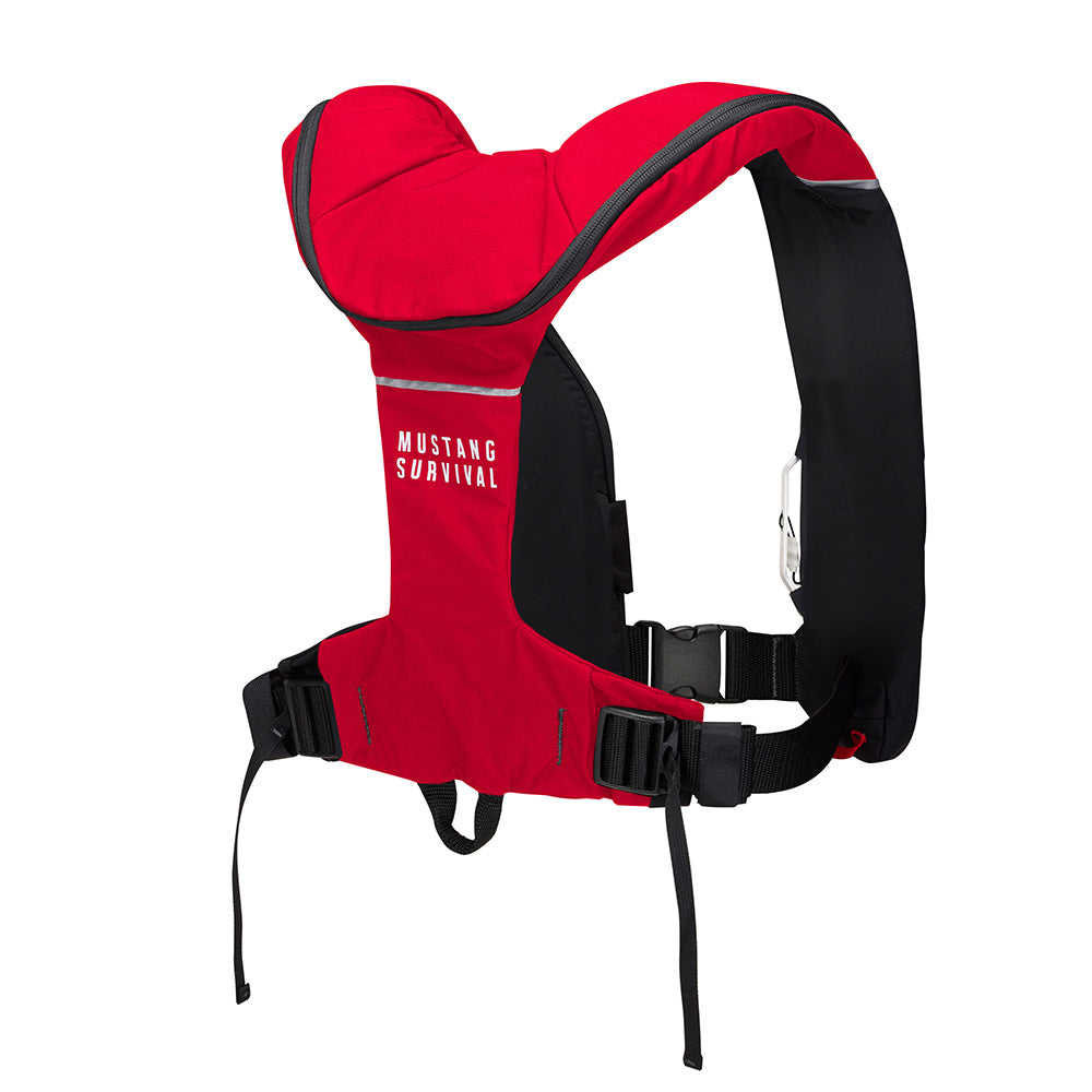 Mustang Elite 190 Offshore Inflatable PFD - Red/Black - image 3