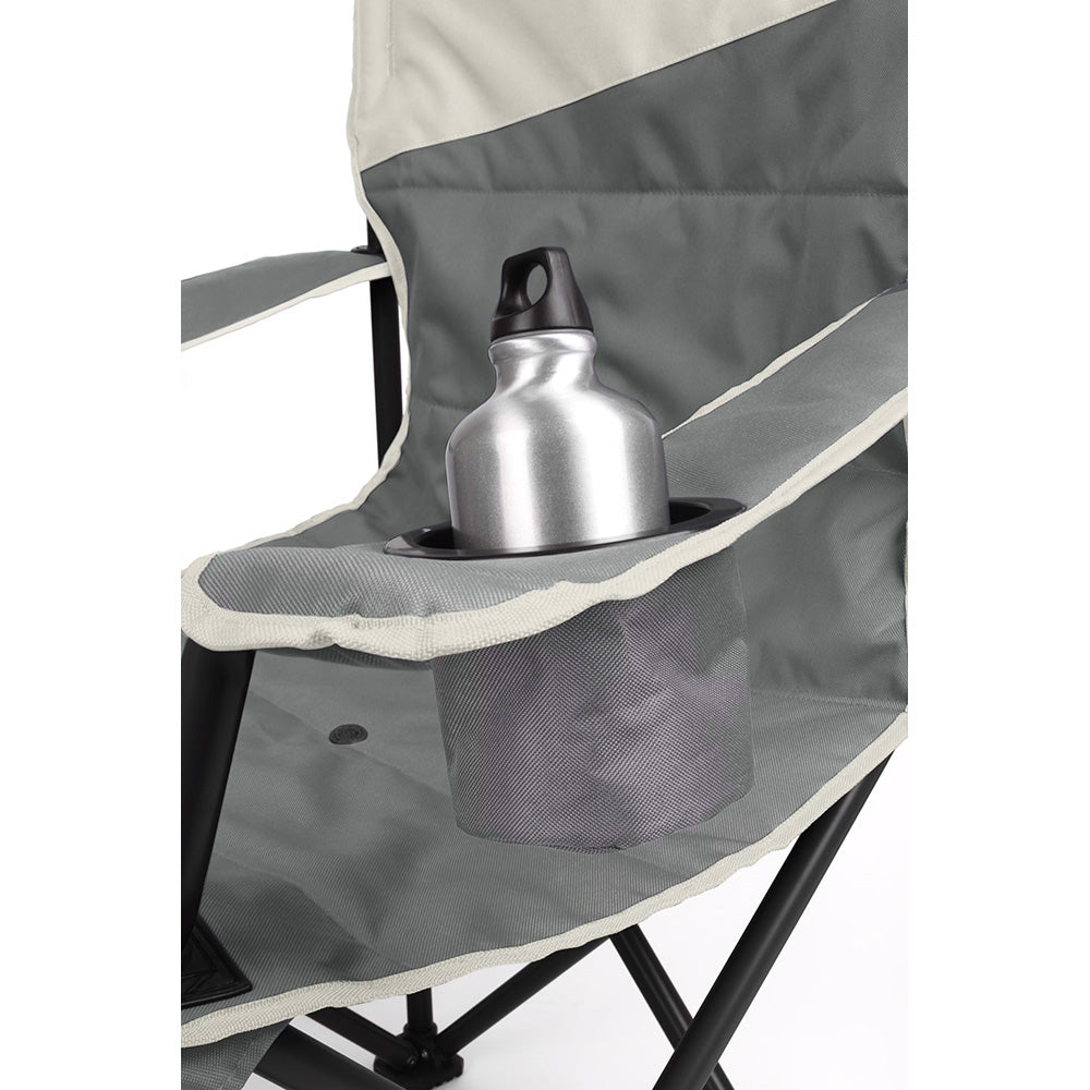 Coleman Big & Tall Quad Camping Chair - Grey - image 4
