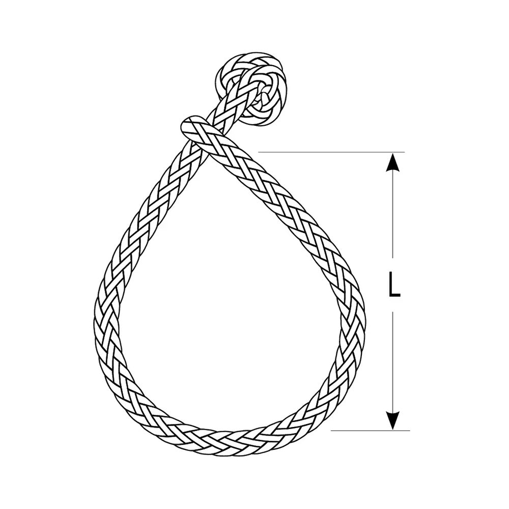 Ronstan Soft Shackle - Size S - 4mm x 65mm w/Robline Line - image 2