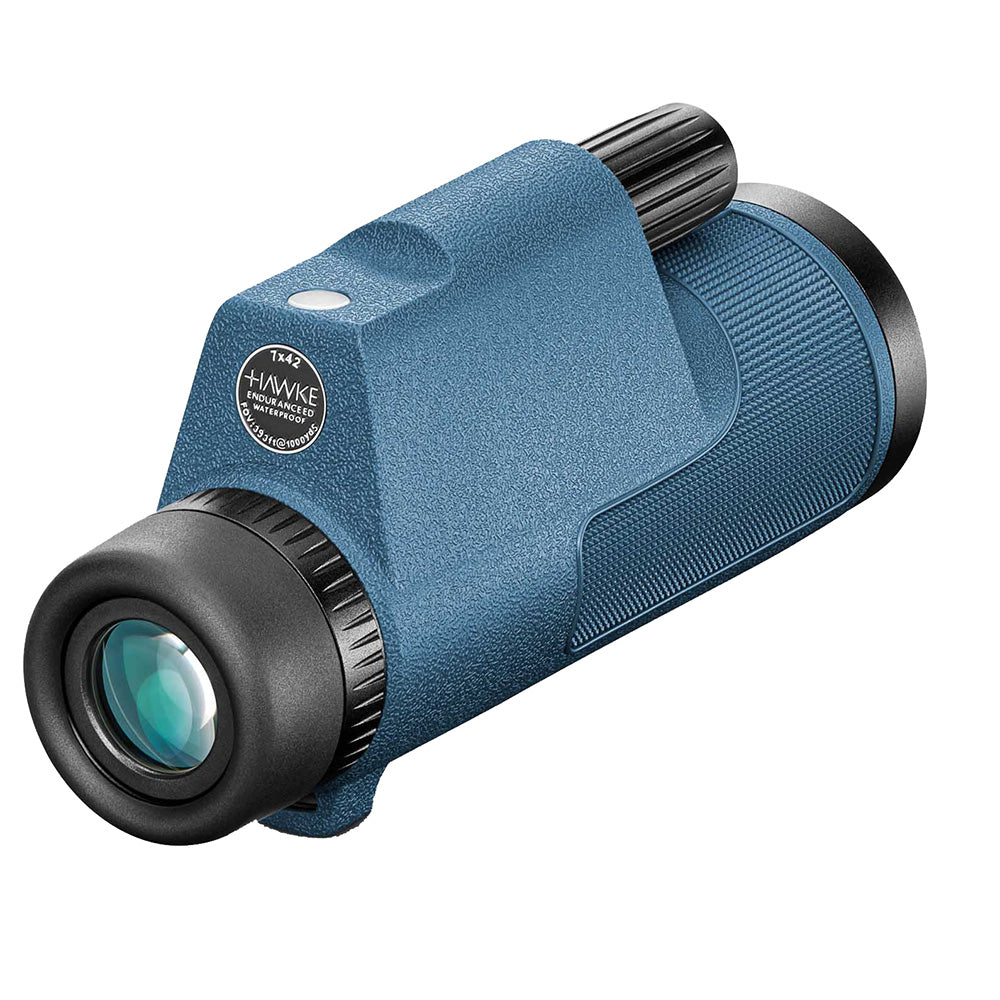 Hawke Optics Endurance ED Marine Binoculars 7x42 Monocular - Blue w/Compass - image 2