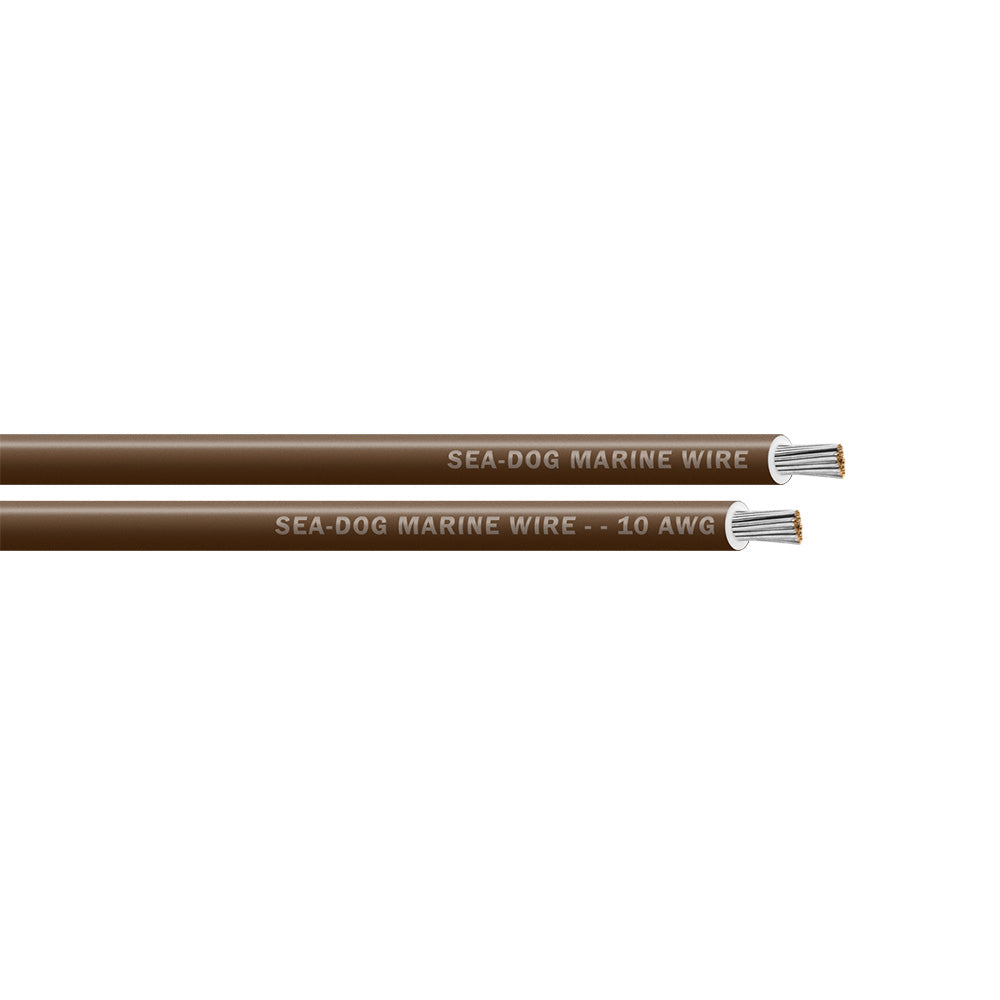Sea-Dog 10 AWG Brown Primary Wire - 250'