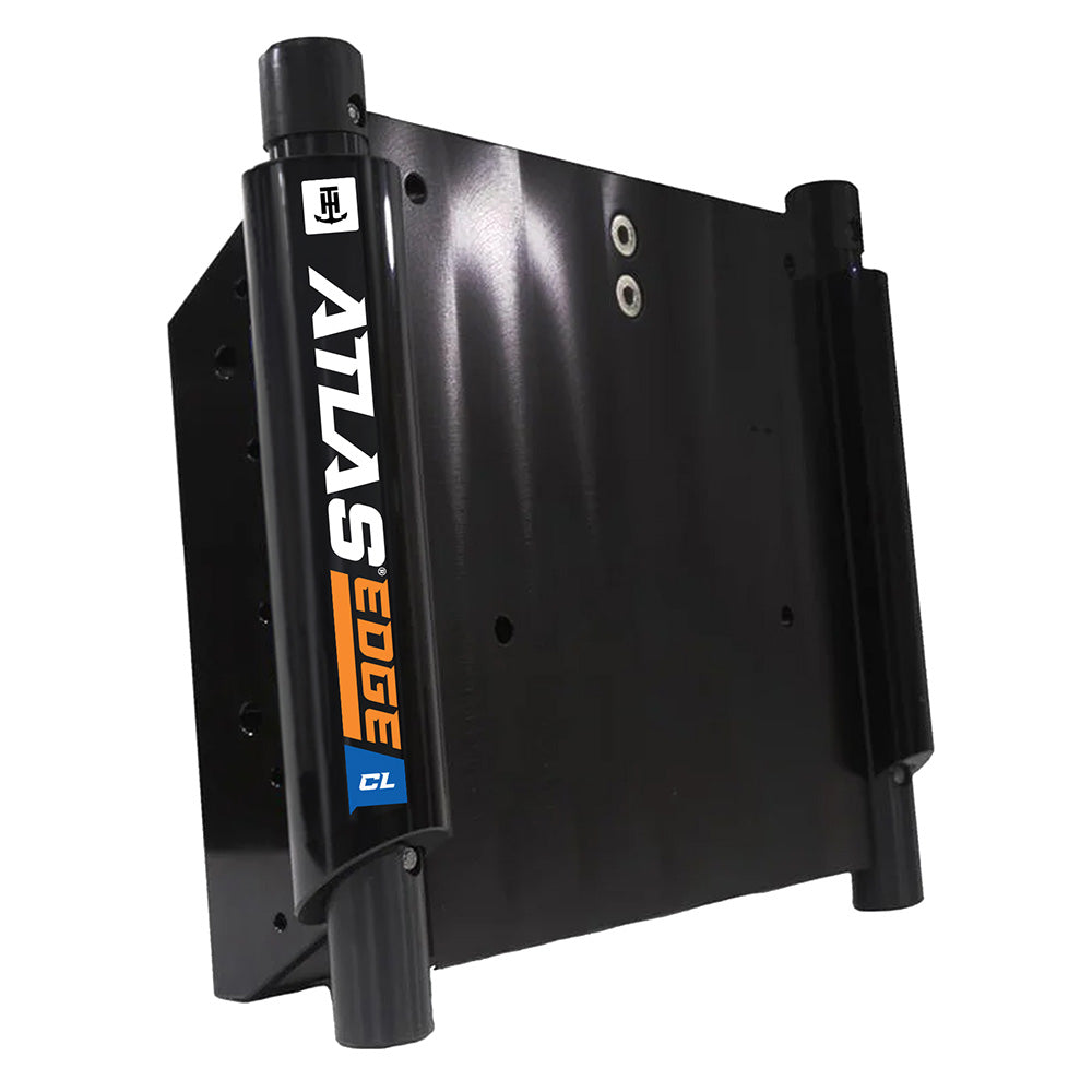 T-H Marine ATLAS™ EDGE 4" Set Back Hydraulic Jack Plate - Classic - Black