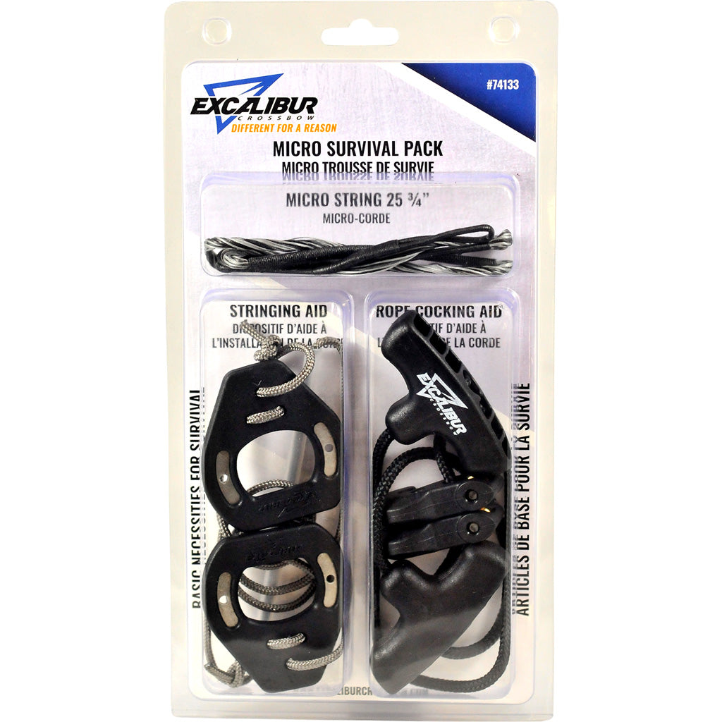 "Excalibur Micro Survival Pack Micro String, Rope Cocker and Stringing Aid"