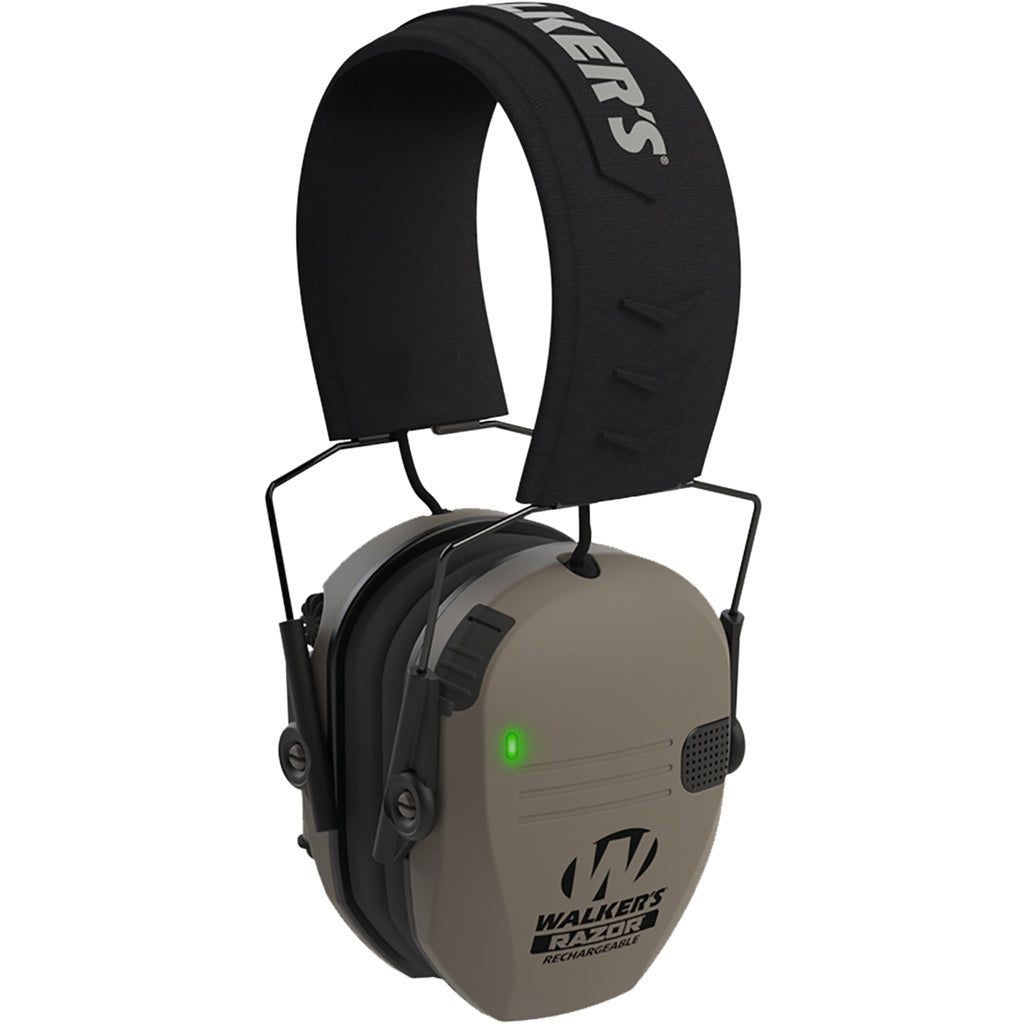 Walkers Razor Rechargeable Digital Muff FDE