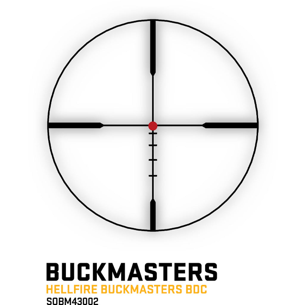 Sig Sauer BuckMaster Rifle Scope 3-12x44mm BDC Reticle