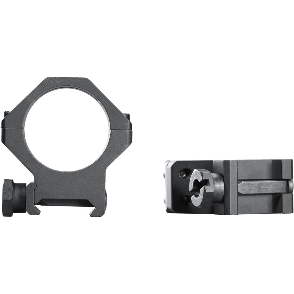 Weaver Tactical 4Hole Picatinny Ring Matte Black 30mm Medium Clamshell Pack