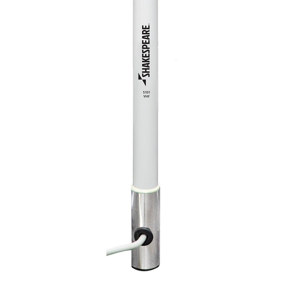 Shakespeare 5101 8’ Classic VHF Antenna w/15' RG-58 Cable - White - image 2