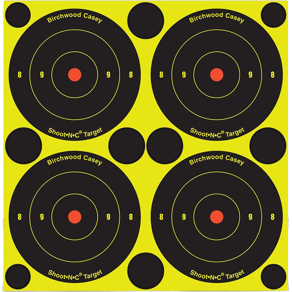 Birchwood Casey Shoot-N-C Target Bullseye 3 in. 48 pk.