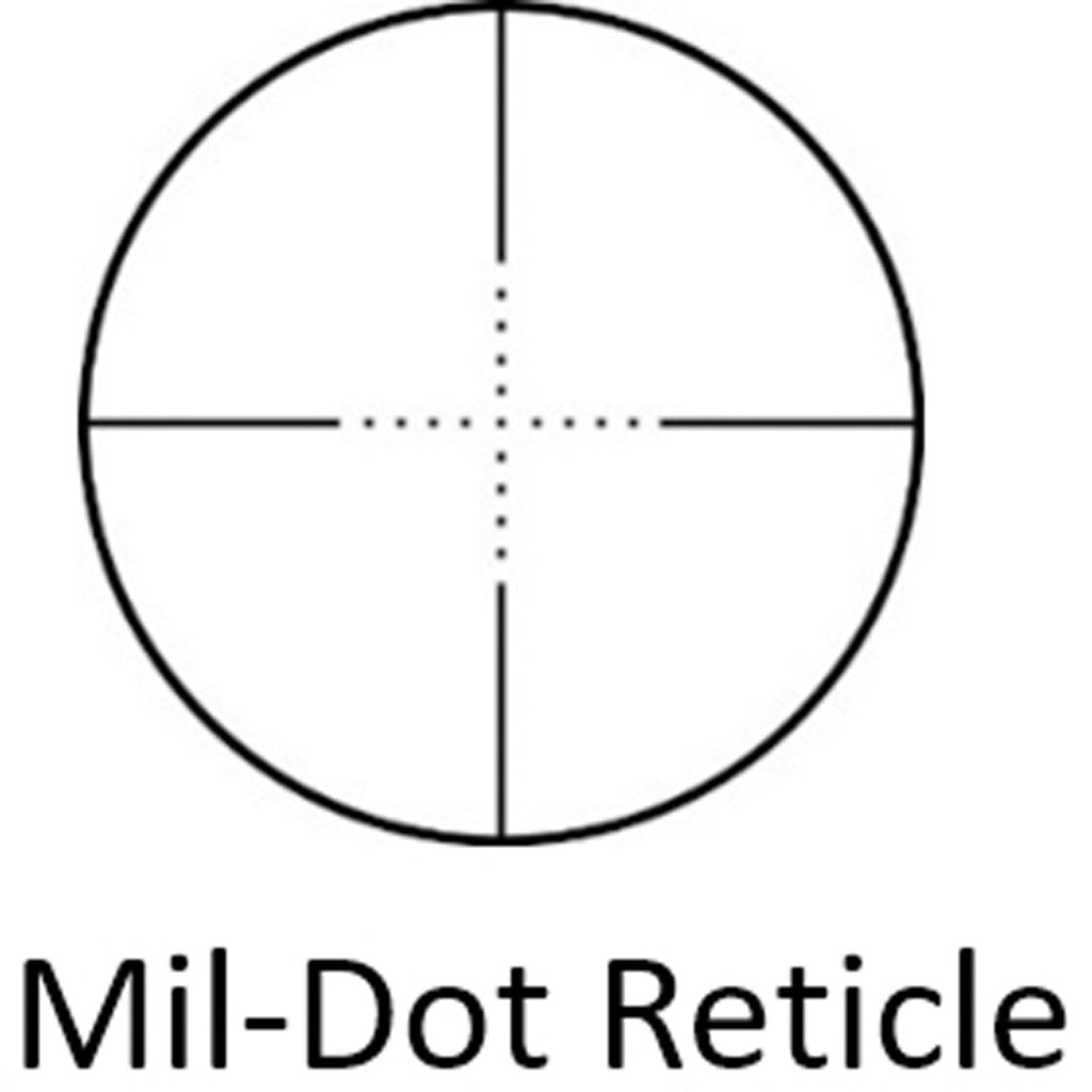 BSA Optics Outlook Air Rifle Scope 4x32mm Mil-Dot w/ Rings