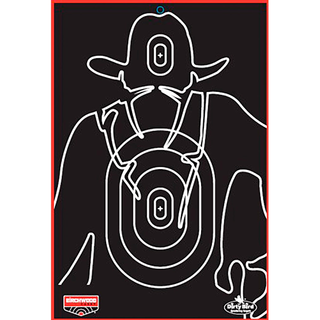 "Birchwood Casey Dirty Bird Gunslinger Silhouette 12x18"" 6pk"