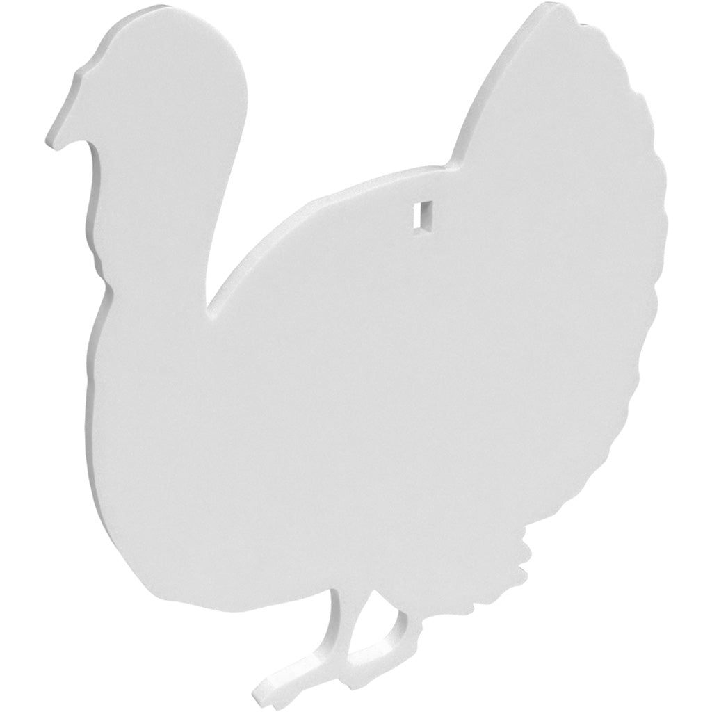 "Birchwood Casey Ar500 Silhouette 1-Hole Turkey 3/8"""