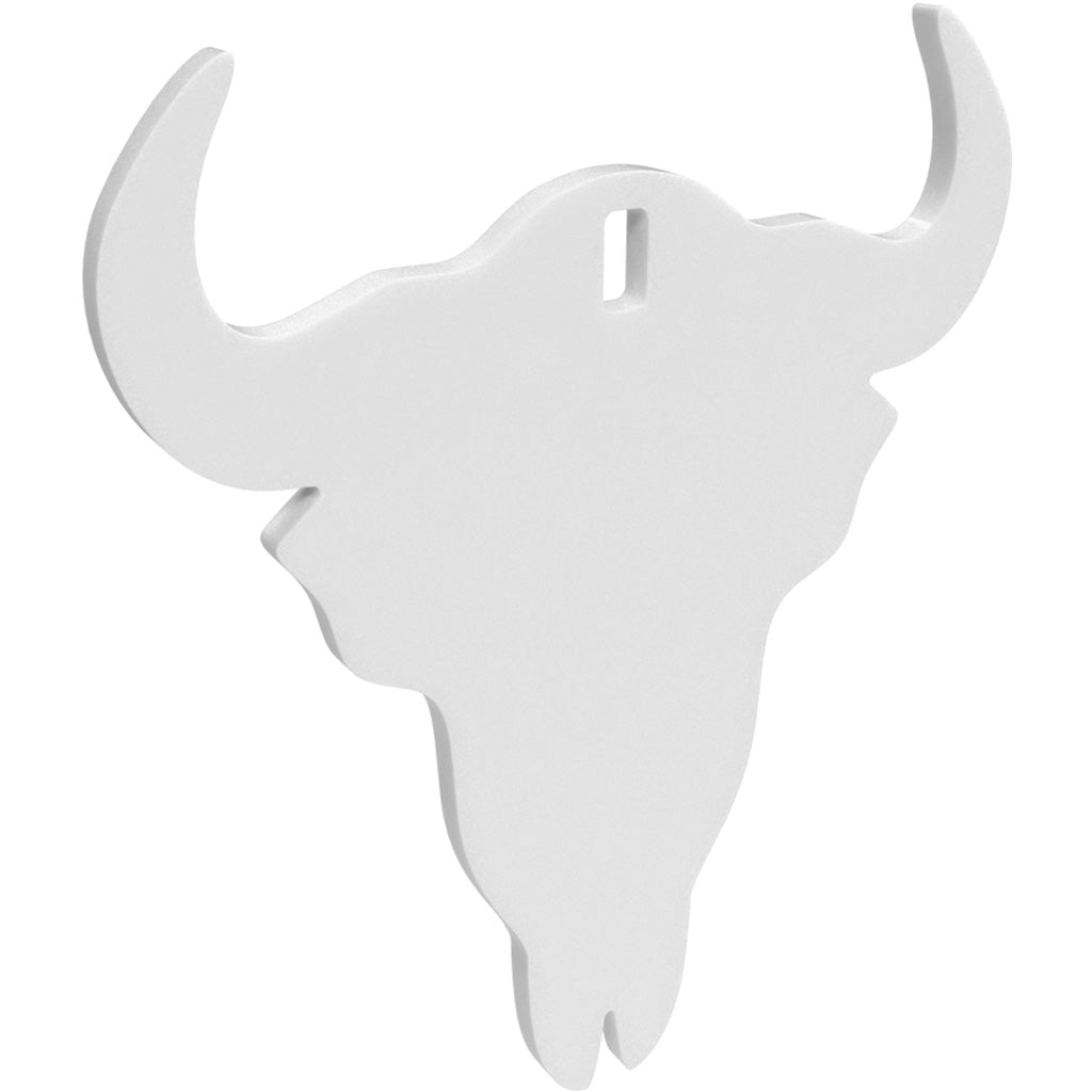 "Birchwood Casey Ar500 Silhouette 1-Hole Skull 3/8"""