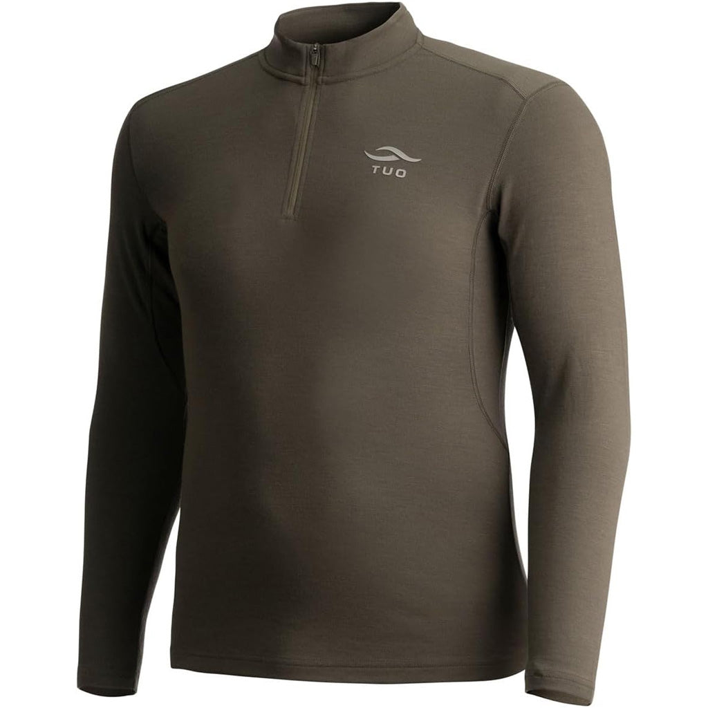 TUO Kinetic Merino 250 1/4 Zip Shirt Deadfall X-Large
