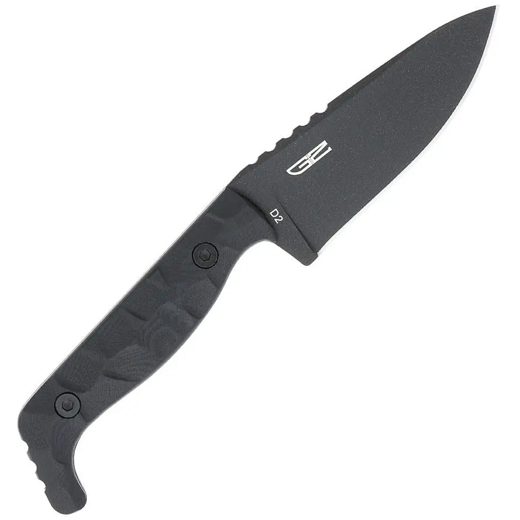 CobraTec Kingpin Knife Fixed Blade Black