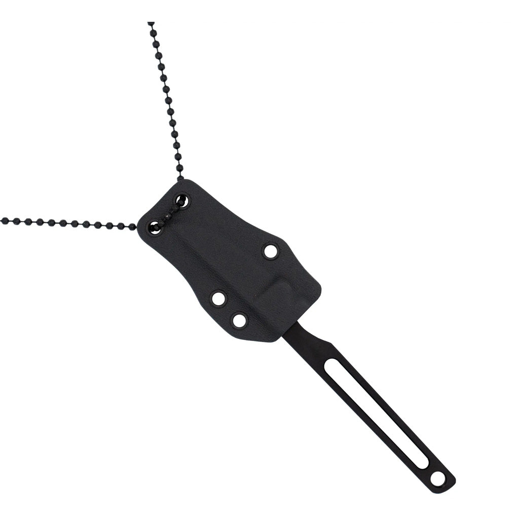 CobraTec Surgeon Knife Fixed Blade Black