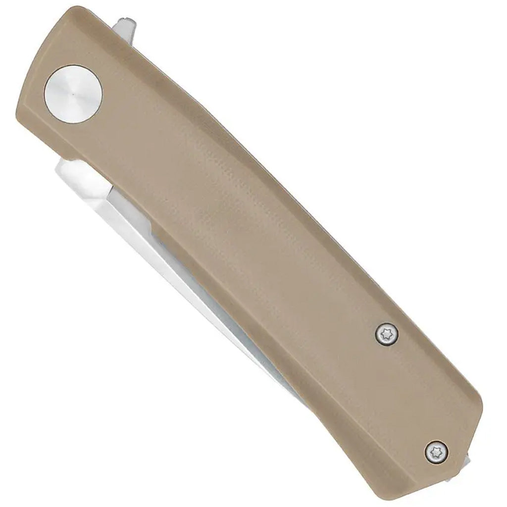 CobraTec Serpent Folder Knife Folding Blade Tan