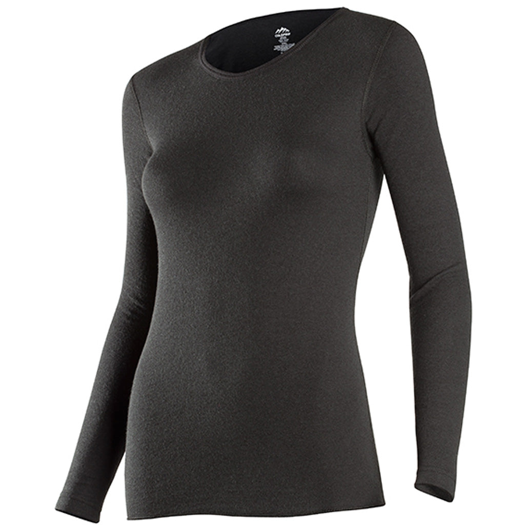 ColdPruf Women's Basic Crew Baselayer Black XL