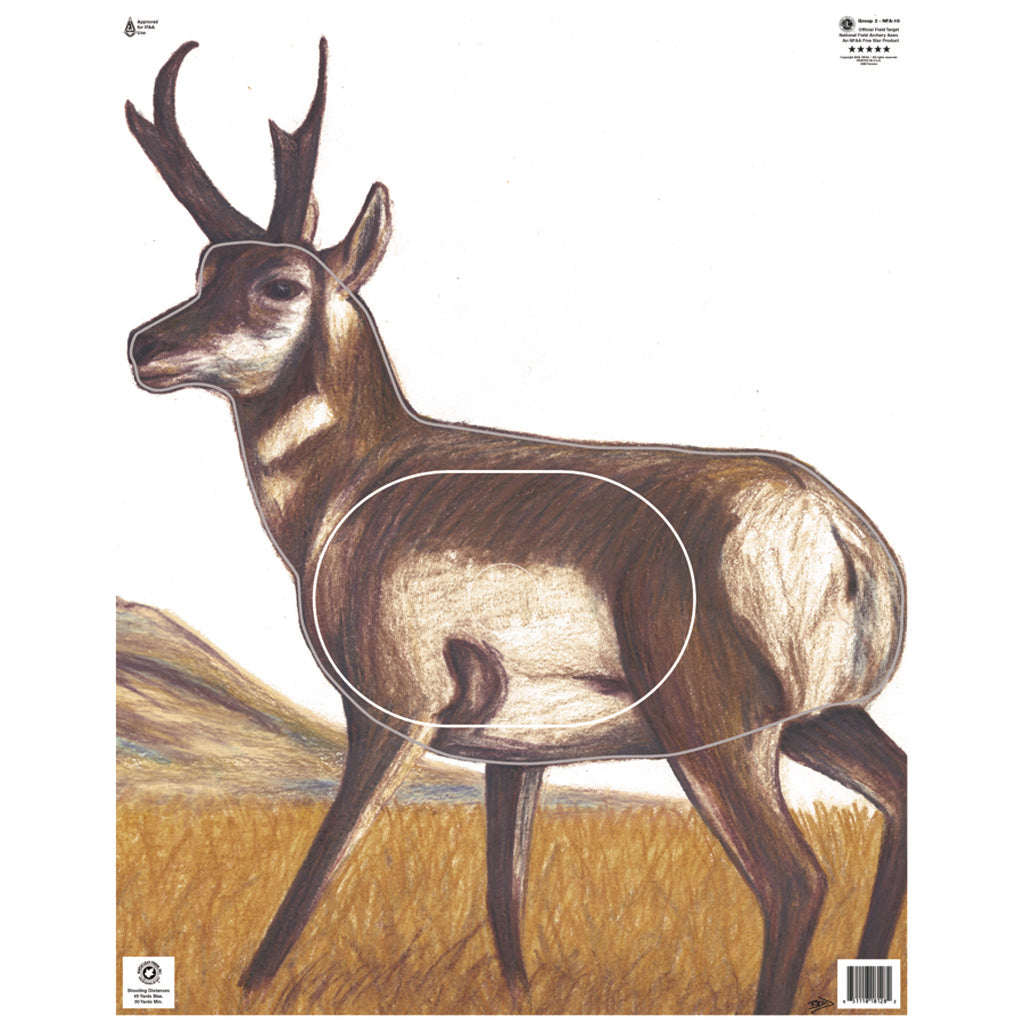 Maple Leaf NFAA Animal Faces Group 2 Antelope