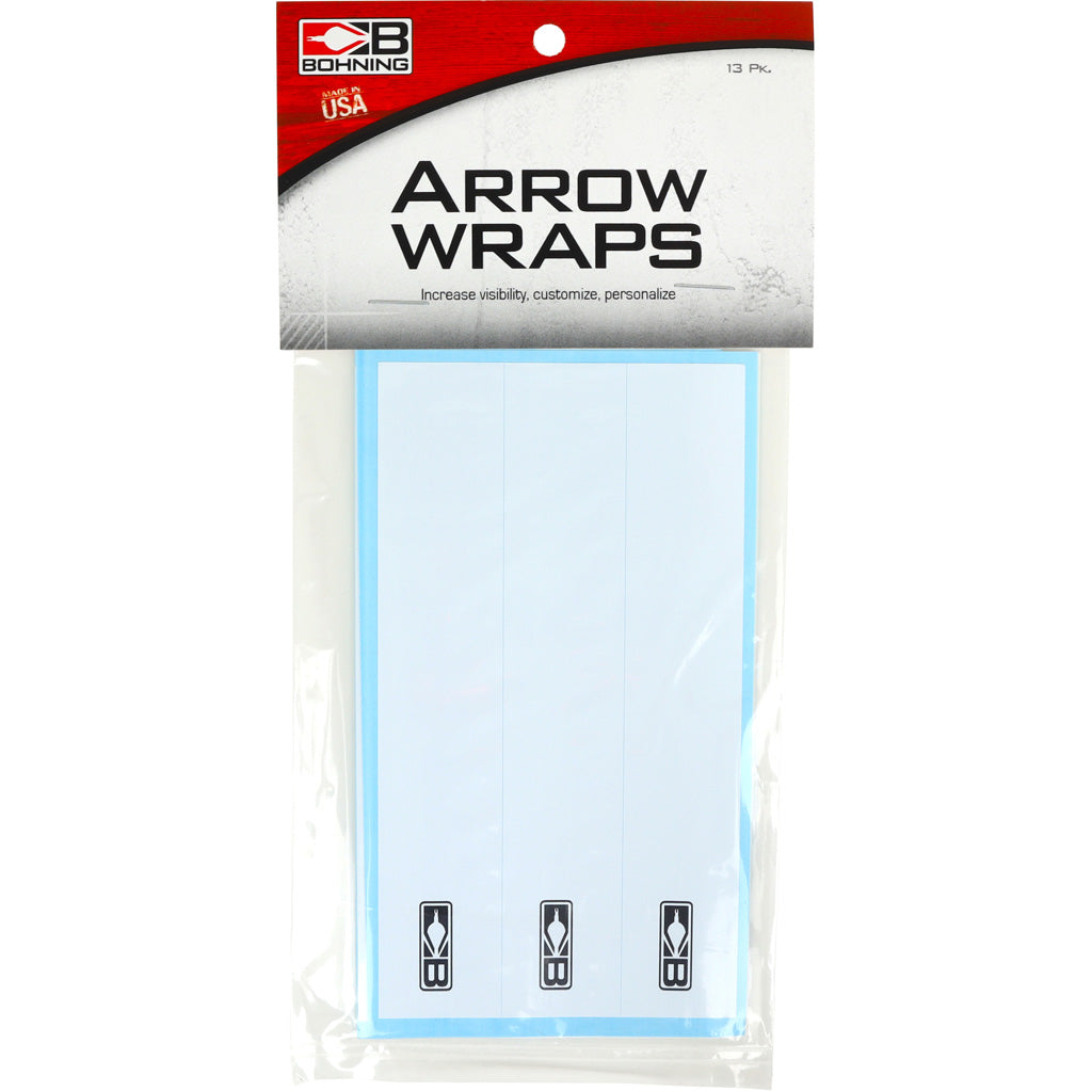 Bohning Arrow Wraps 5.5 in. Small White 13 pk.