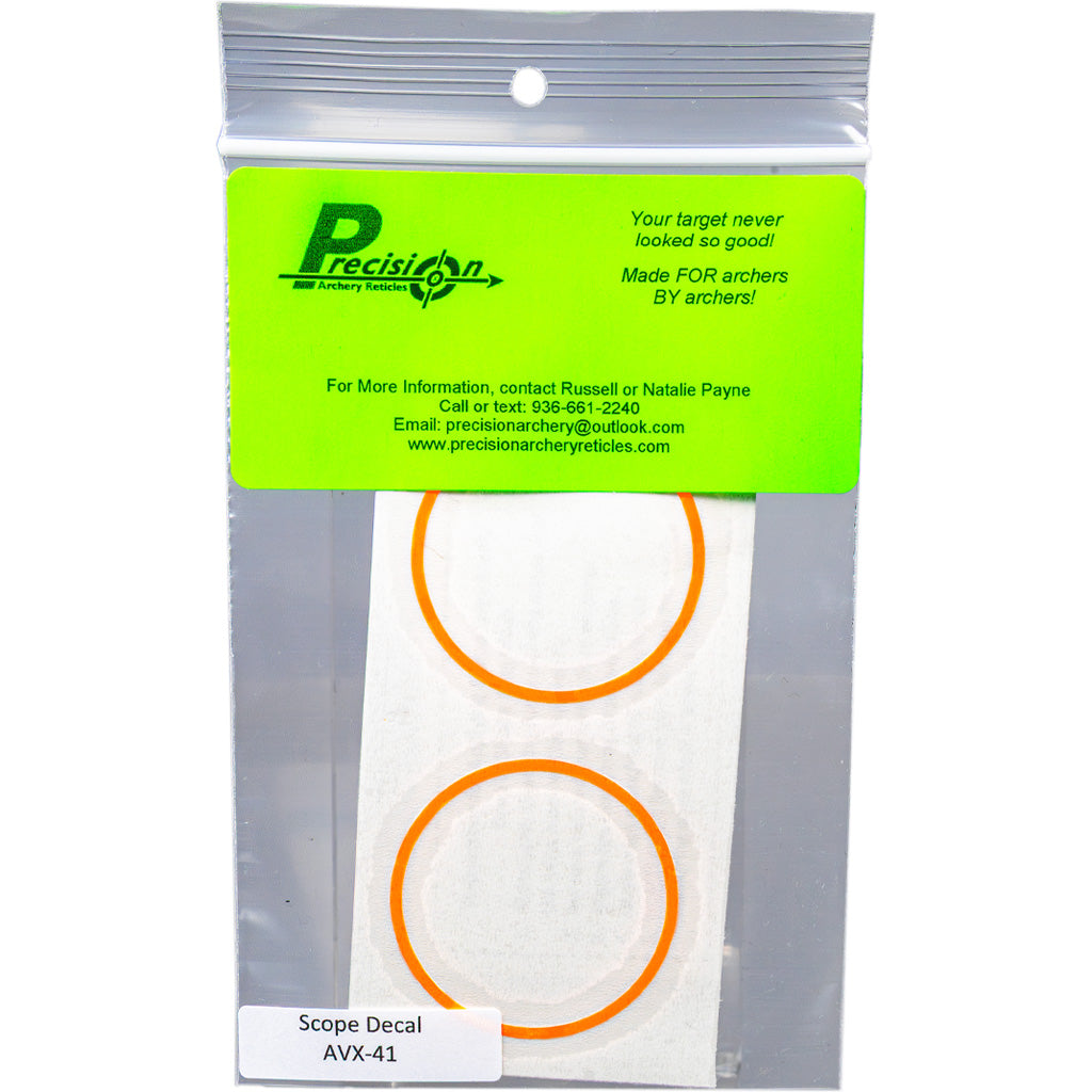 Axcel AVX-41 Scope Ring Mask Reticle Orange