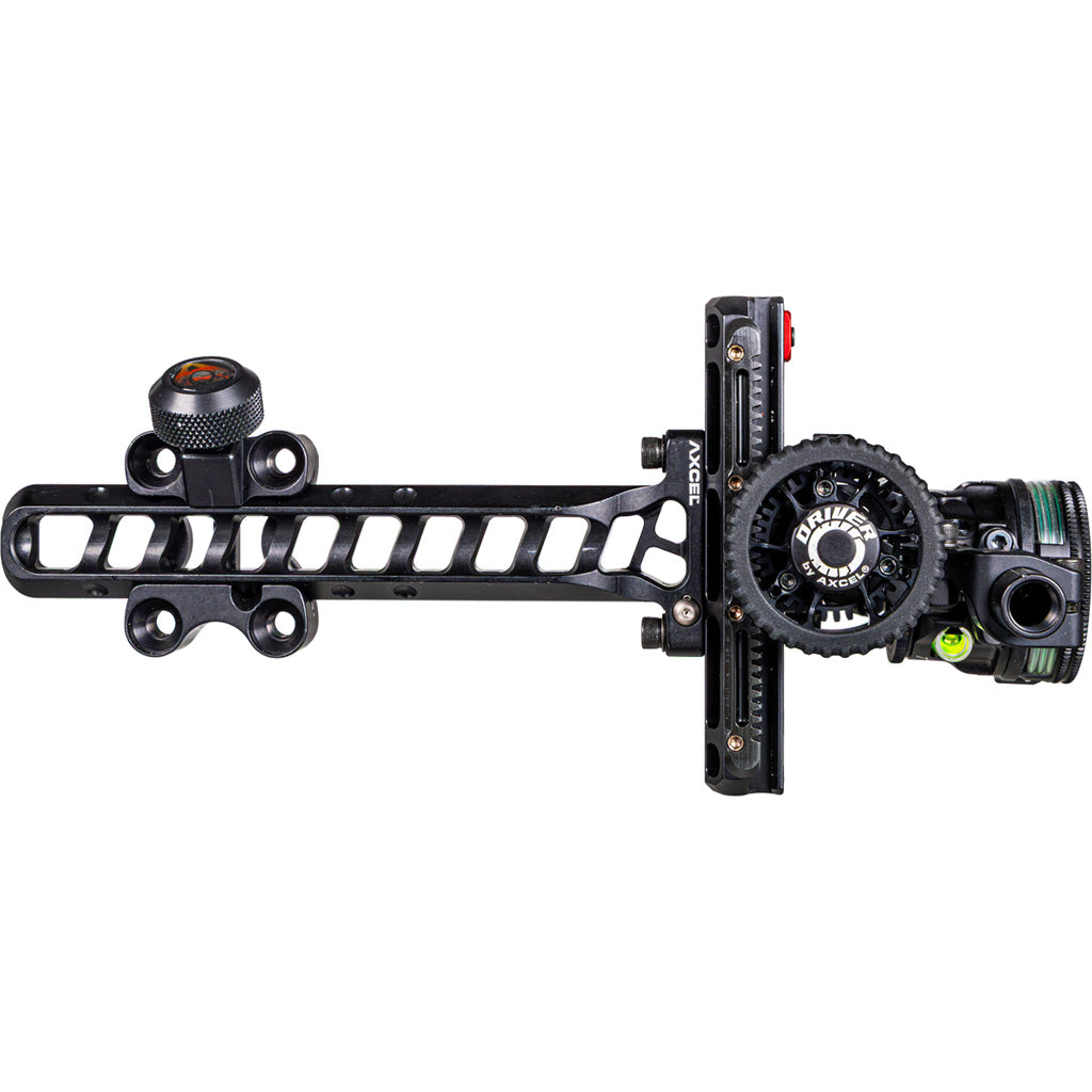 Axcel Driver Plus Slider Sight w/AVX-31 Scope Stealth BH .010 Green Fiber Single Pin RH