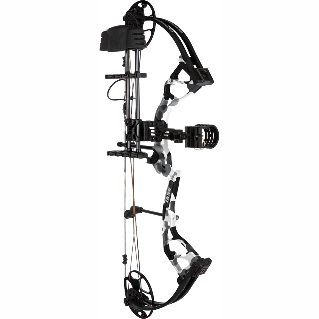 Bear Royale RTH Bow Package Fred Bear Whiteout/Black 50 lbs. RH