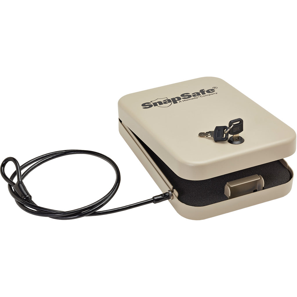 Snapsafe Lock Box XL Grey with Key Lock