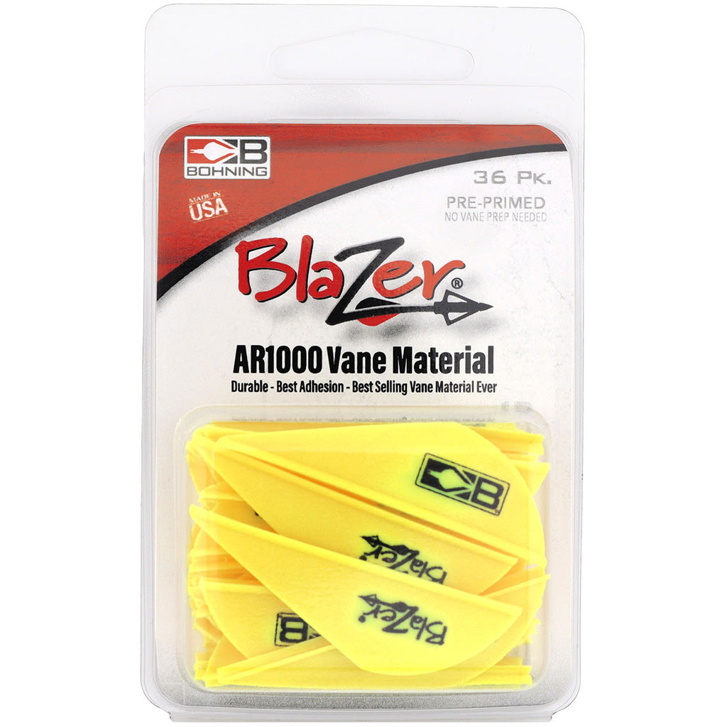 Bohning Blazer Vanes Neon Yellow 36 pk.