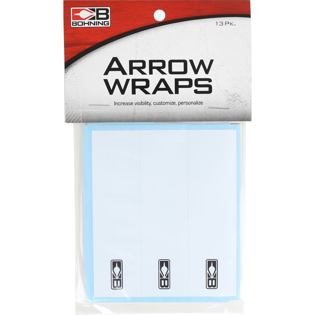 Bohning Blazer Arrow Wraps White 4 in. 13 pk.