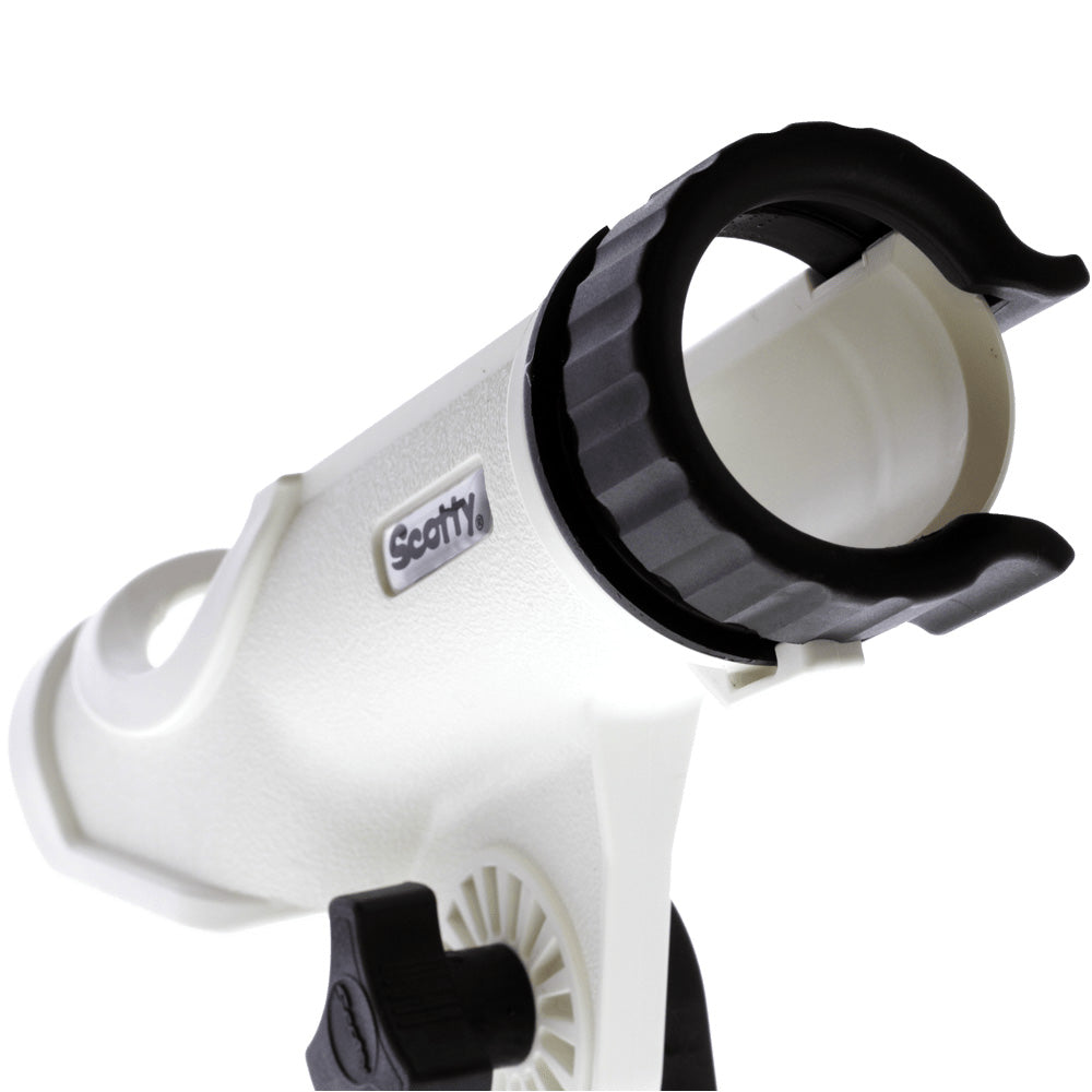 Scotty Powerlock Rod Holder White w/241 Side/Deck Mount - image 3