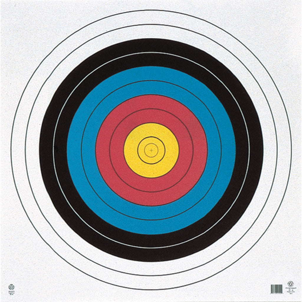 Maple Leaf Target Face FITA 10-Ring 80 cm.
