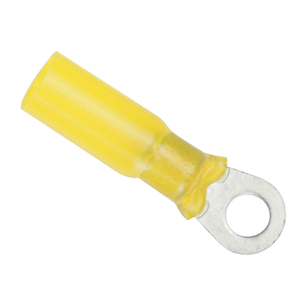 Ancor 12-10 Gauge - 1/4" Heat Shrink Ring Terminal - Pack of 3