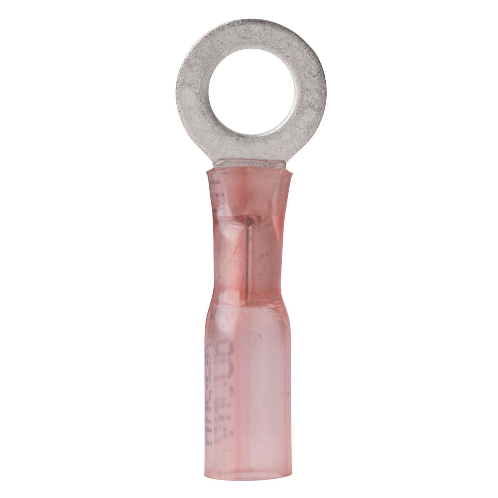 Ancor 22-18 Gauge - #10 Heat Shrink Ring Terminal - Pack of 25