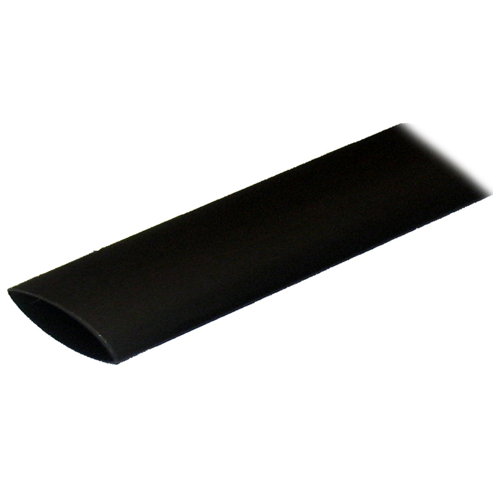 Ancor Adhesive Lined Heat Shrink Tubing (ALT) - 1" x 48" - Pack of 1 - Black