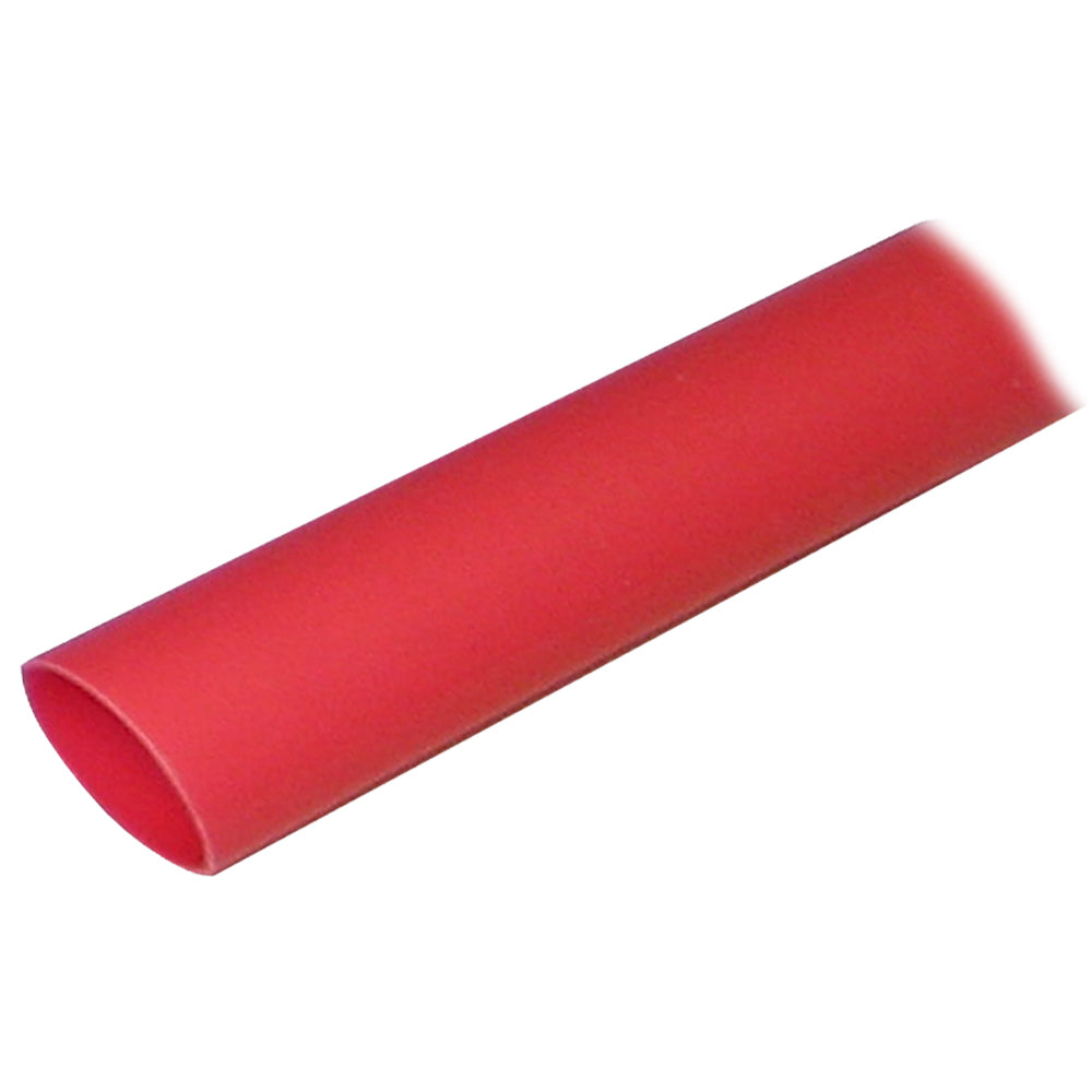 Ancor Adhesive Lined Heat Shrink Tubing (ALT) - 1" x 48" - Pack of 1 - Red