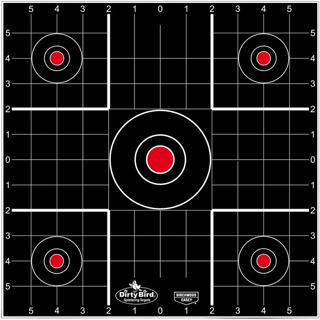 Birchwood Casey Dirty Bird Target Sight-In 12 in. 12 pk.