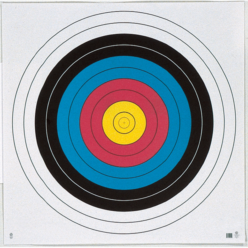 Maple Leaf Target Face FITA 10-Ring 80 cm. 25 pk.
