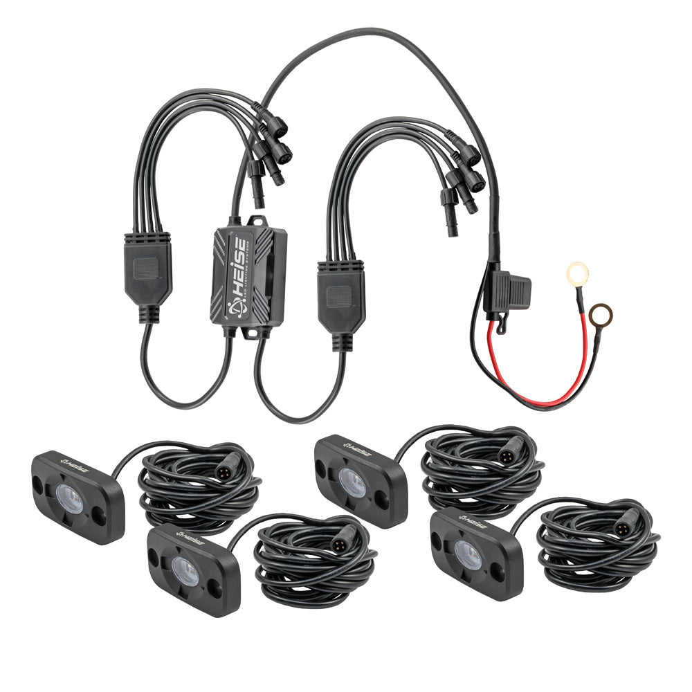 HEISE RGB Accent Lighting Kit - Pack of 4