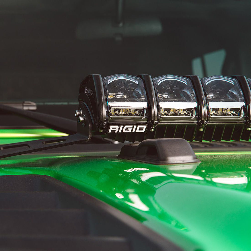 RIGID Industries 2018 Jeep Wrangler JL Adapt Hood Mount f/20" Adapt Lightbar - image 3