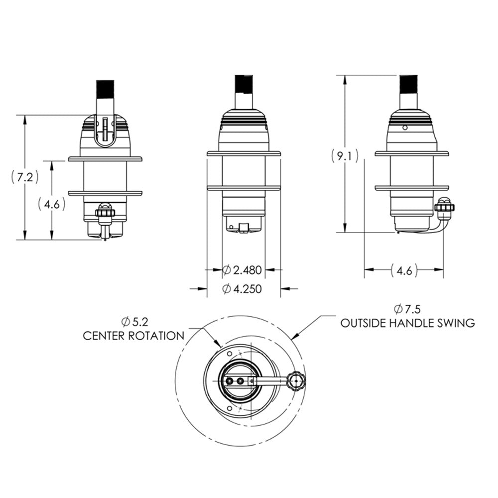 TACO Grand Slam 800 VHF Antenna Mount - image 3