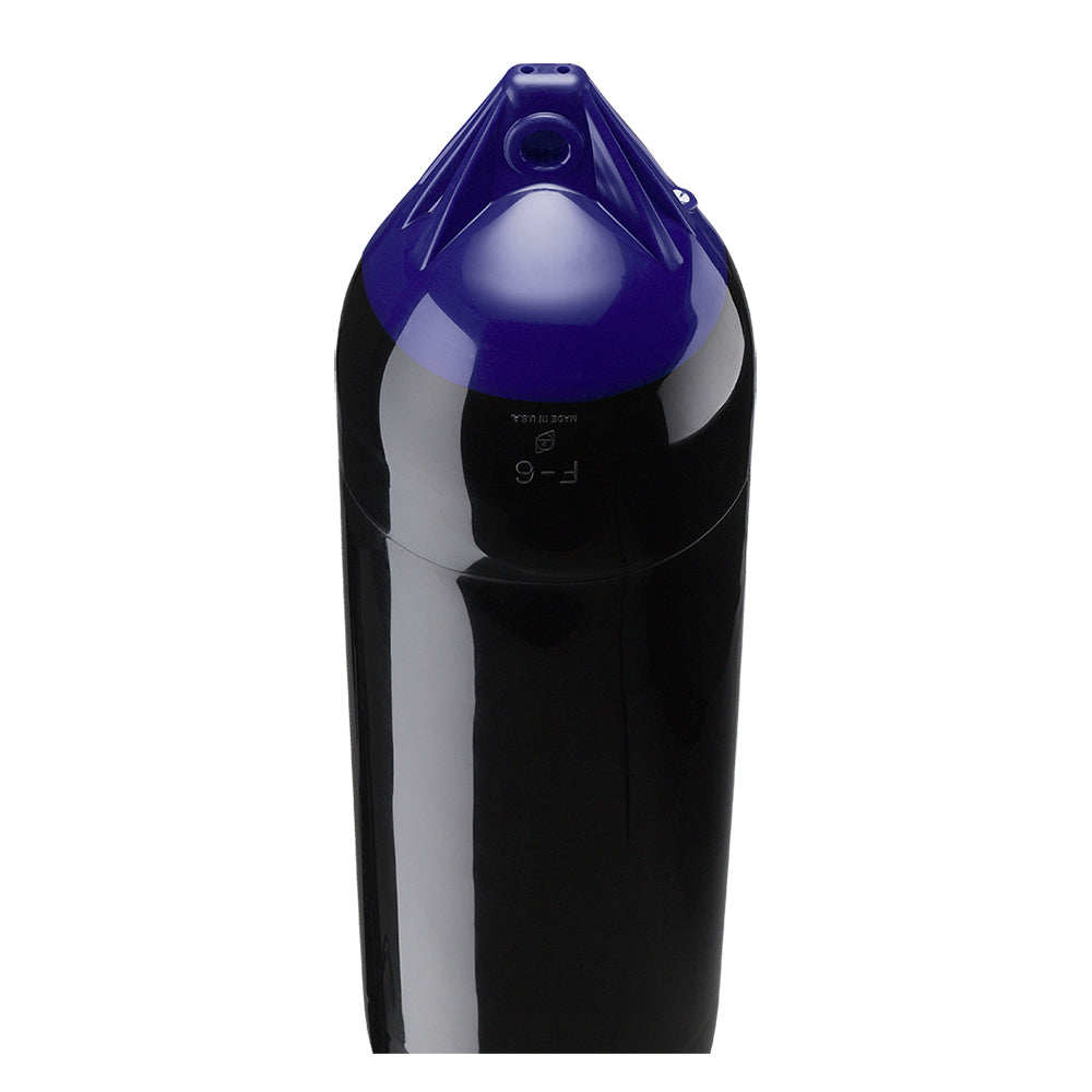 Polyform F-6 Twin Eye Fender 11" x 42" - Black - image 2