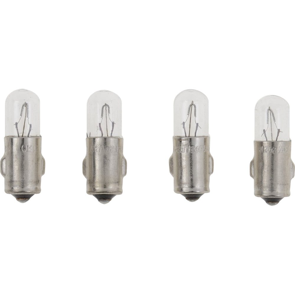 VDO Type A - White Metal Base Bulb - 24V - Pack of 4