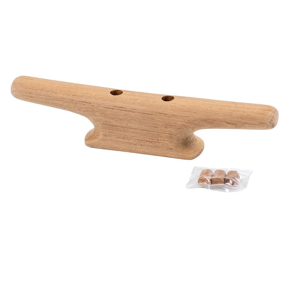 Whitecap 4" Cleat - Teak - image 2
